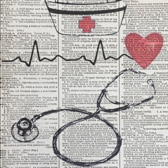 Stethoscope Earrings Calling all medical Personnel - Picture 6 of 16